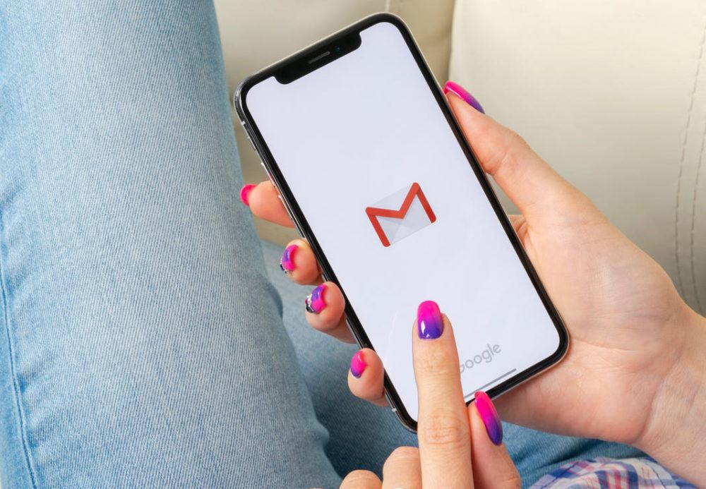 Gmail iOS se connecter sur iPhone X