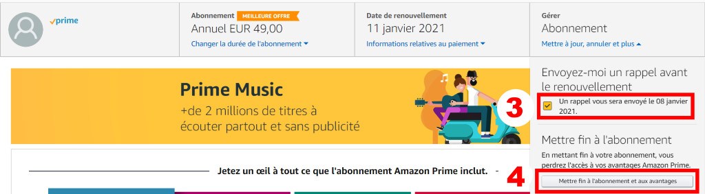 désabonnement amazon prime - 02