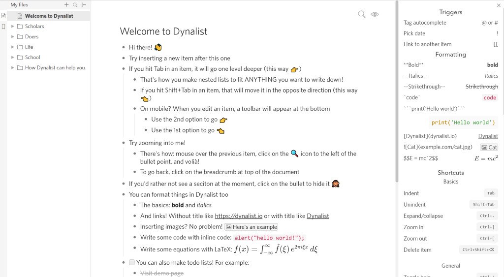 dynalist