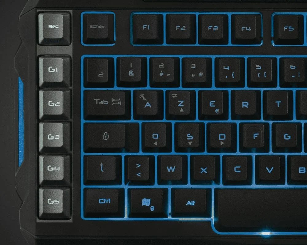 touches programmables macro clavier gamer