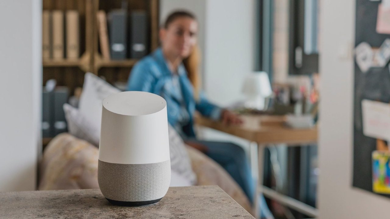 achat commande vocale google home