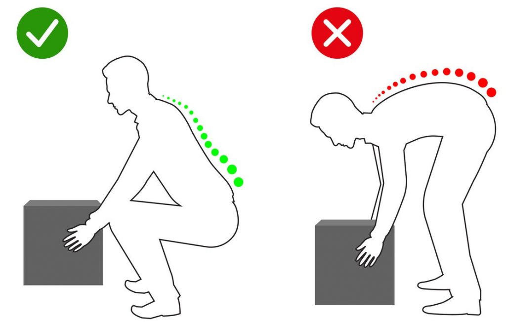 bonne posture de travail opérateur