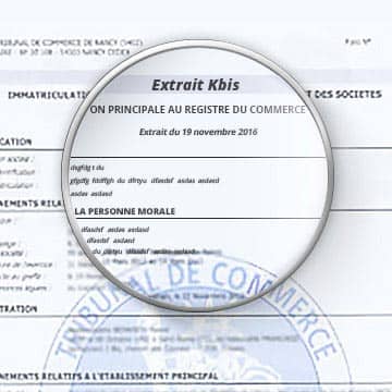 exemple de document extrait kbis