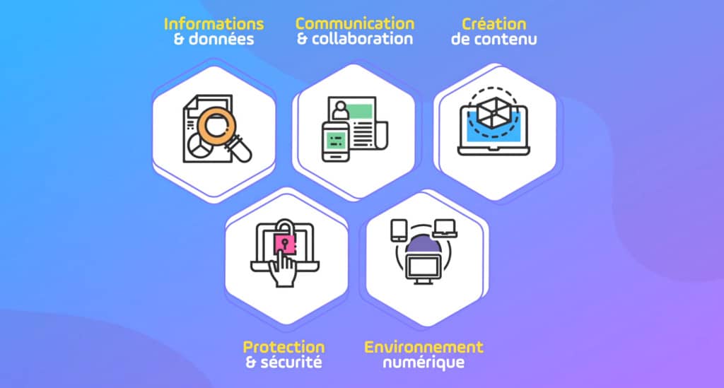 domaines de compétences numériques pix