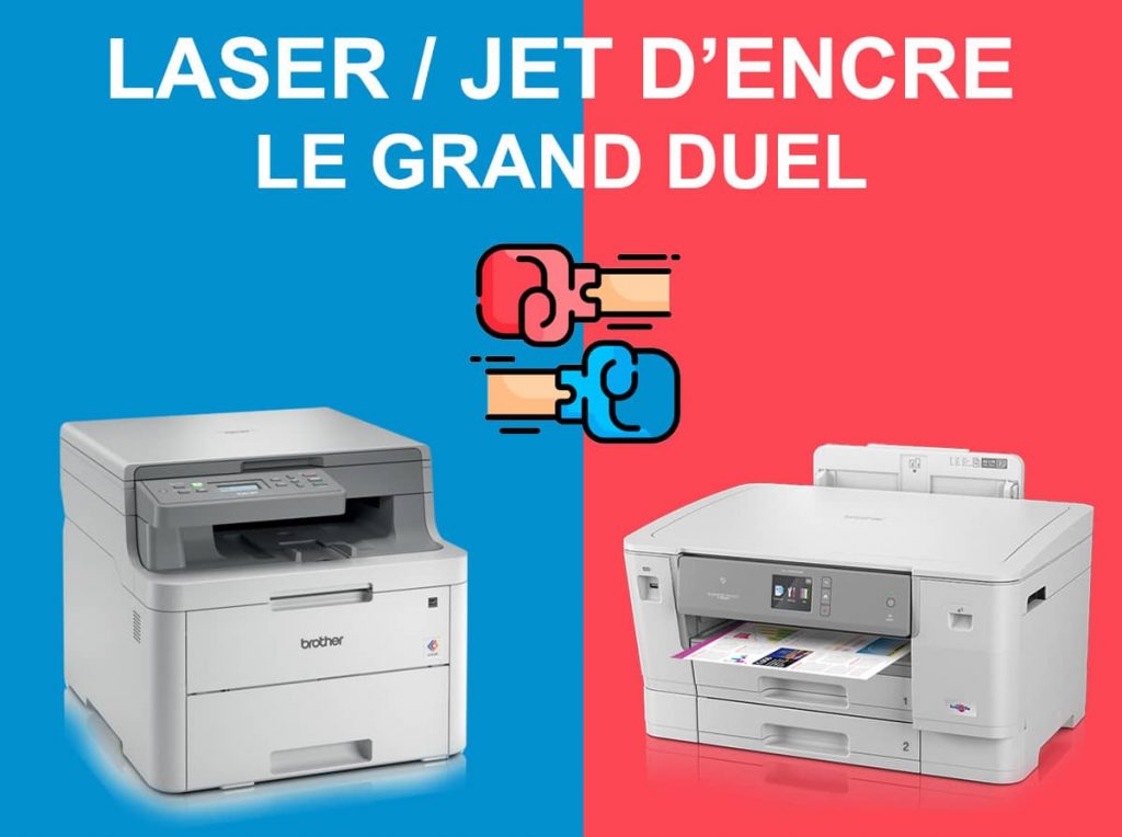 imprimante laser ou jet d'encre
