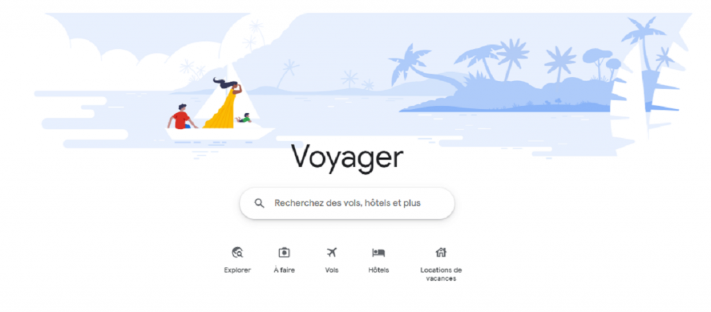 Google flights accueil