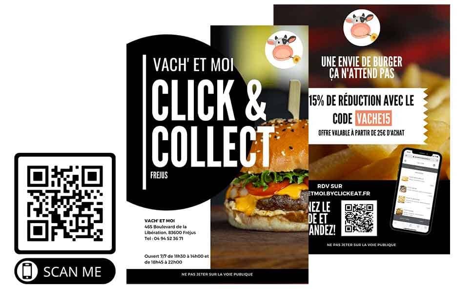 stratégie marketing click and collect restaurant