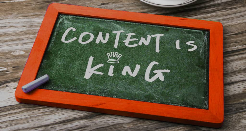 content is king