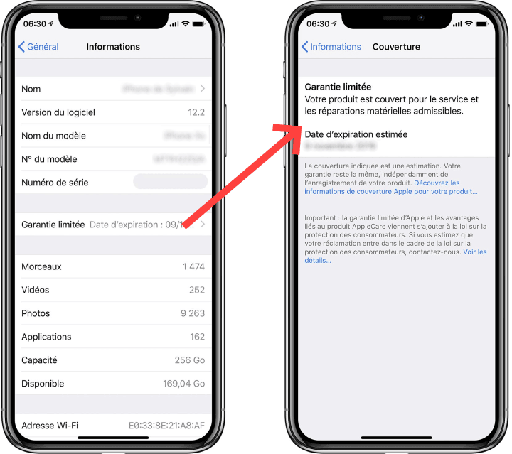 Comment savoir si un iPhone est encore sous garantie ?
