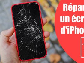 réparer un écran d'iPhone cassé