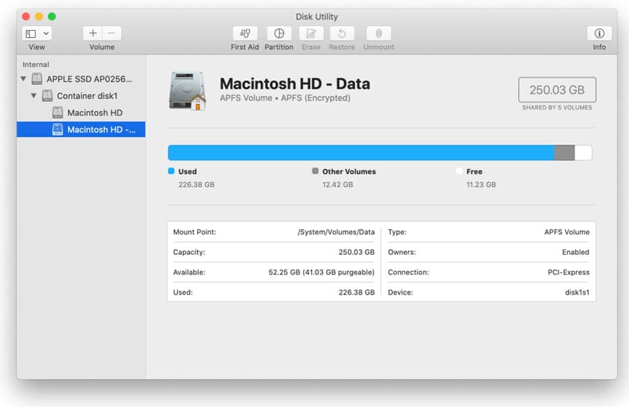 disk utility mac