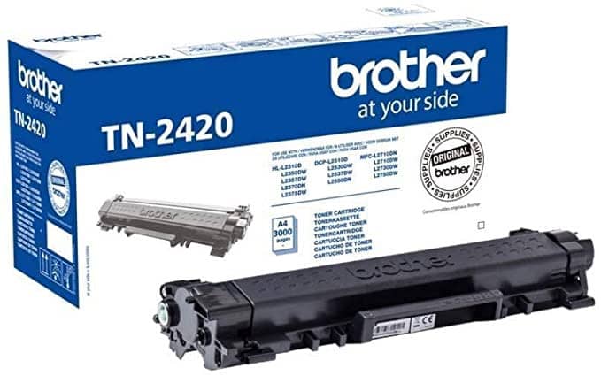 Toner noir brother TN 2420 pour imprimante