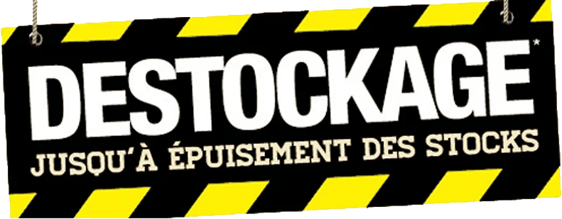 déstockage épuisement des stocks