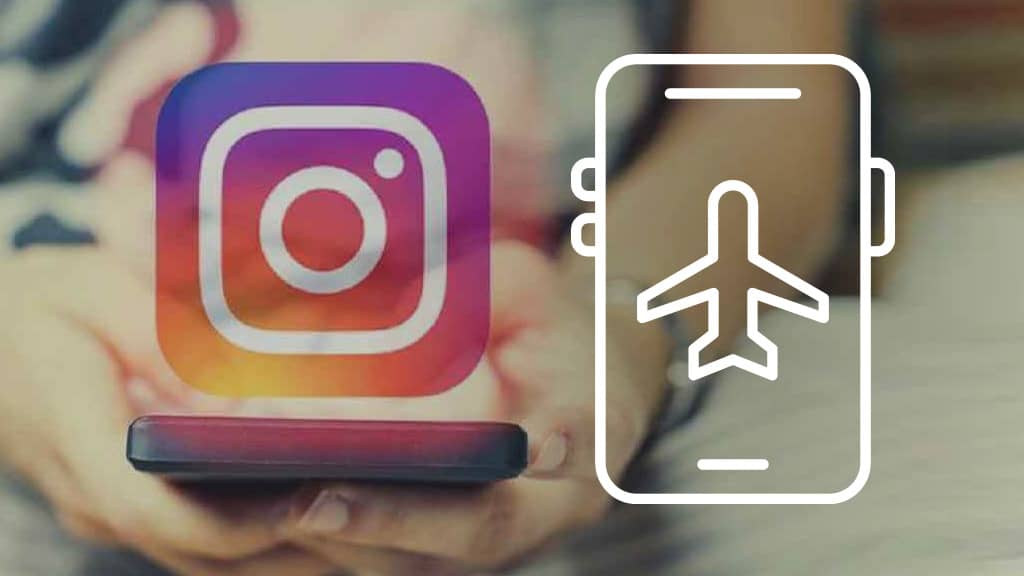 mode avion instagram