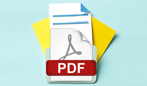 archivage de documents numériques au format pdf
