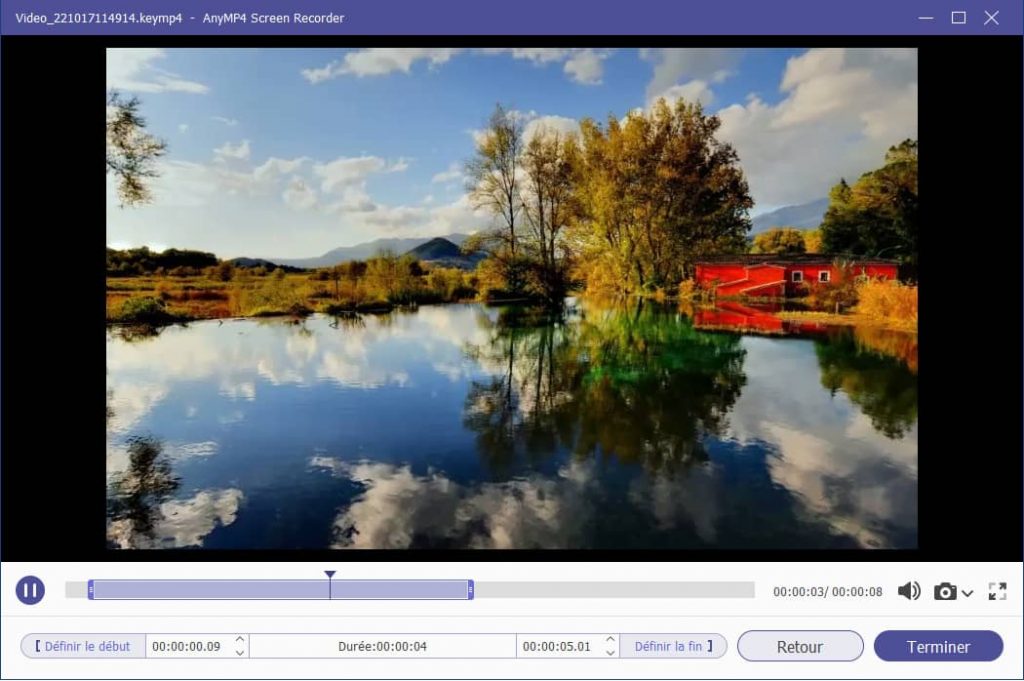 enregistrer une vidéo avec anymp4 screen recorder