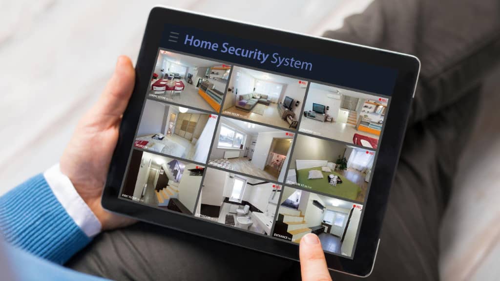 vidéosurveillance de maison : système domotique de sécurité