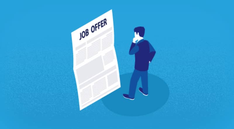 offre d'emploi de développeur web