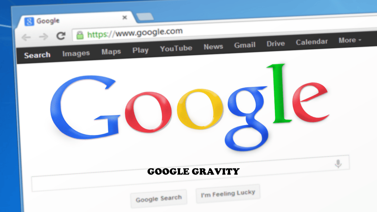 Google Gravity j'ai de la chance