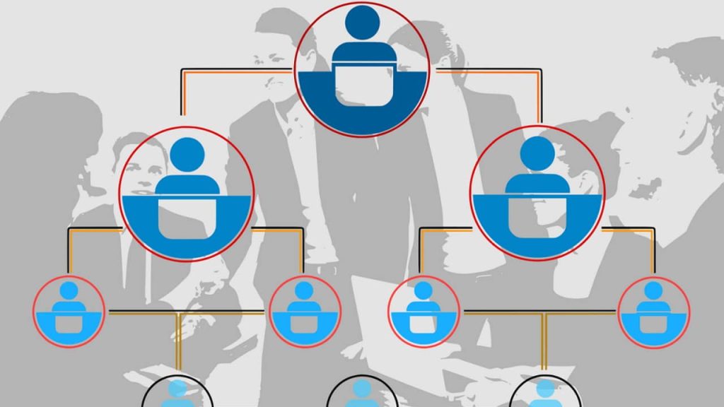 Organigramme hiérarchique