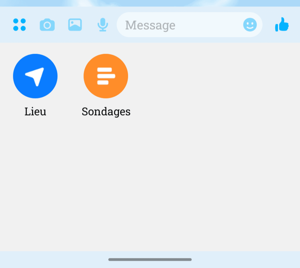 Sondage Messenger