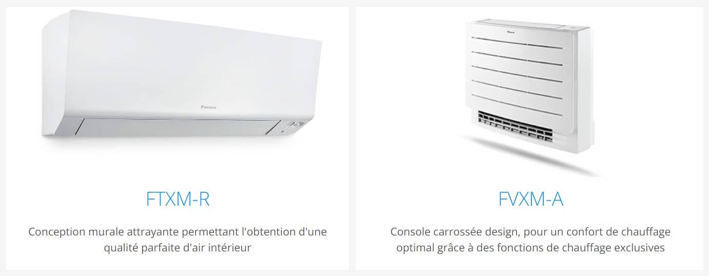 Climatiseur Daikin Perfera la climatisation réversible intelligente