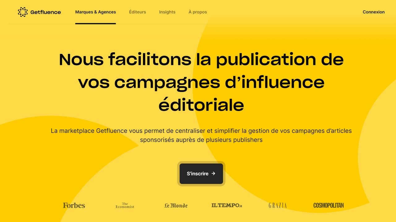 Getfluence lance une nouvelle version de sa marketplace dédiée au Brand Content