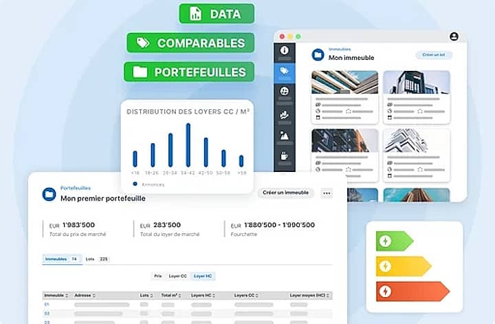 logiciel d'estimation immobilière gestion d'immeuble