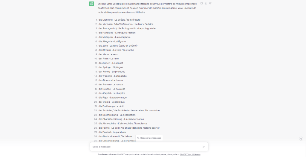 Mots et expressions courants