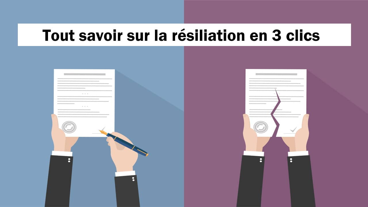 Tout savoir sur la résiliation en 3 clics