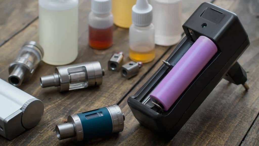 recharge batterie e-cigarette