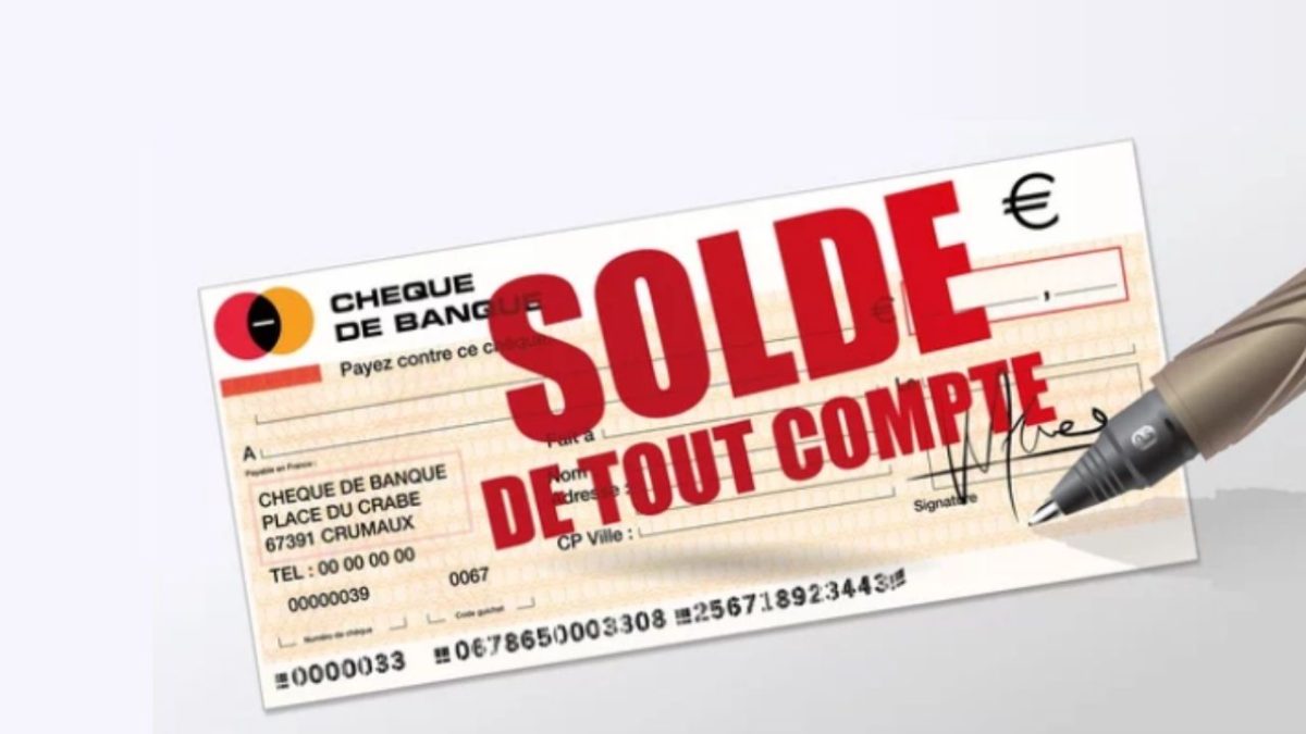 Mon patron traine pour mon solde de tout compte