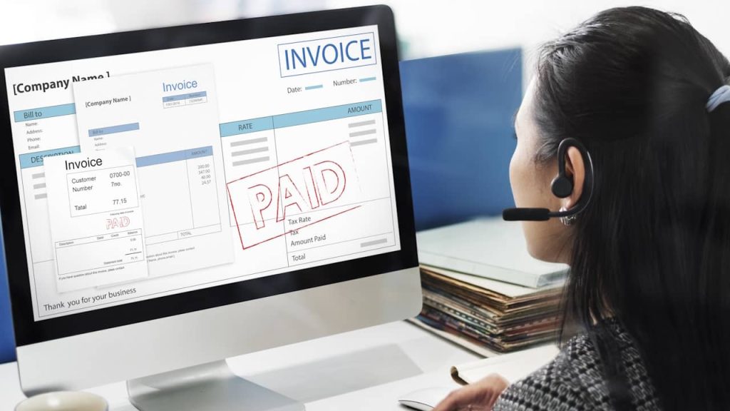 invoice facture electronique salarie