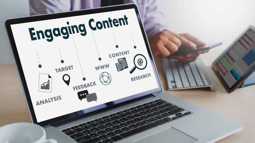 contenu web engageant