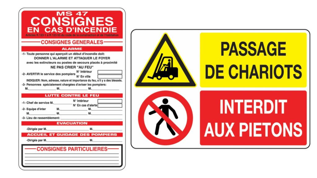 signalisations entrepots