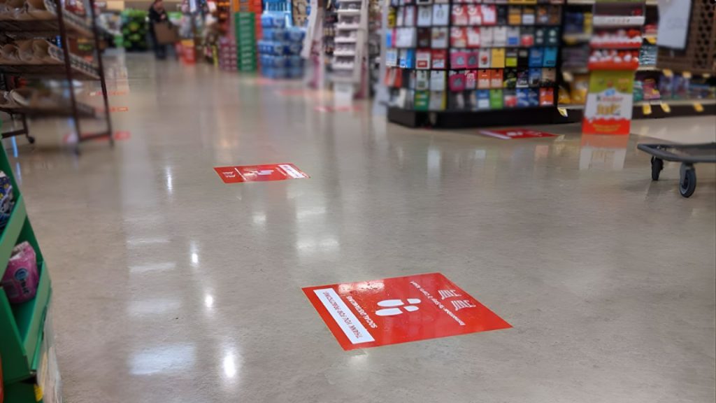 publicité sur le lieu de vente