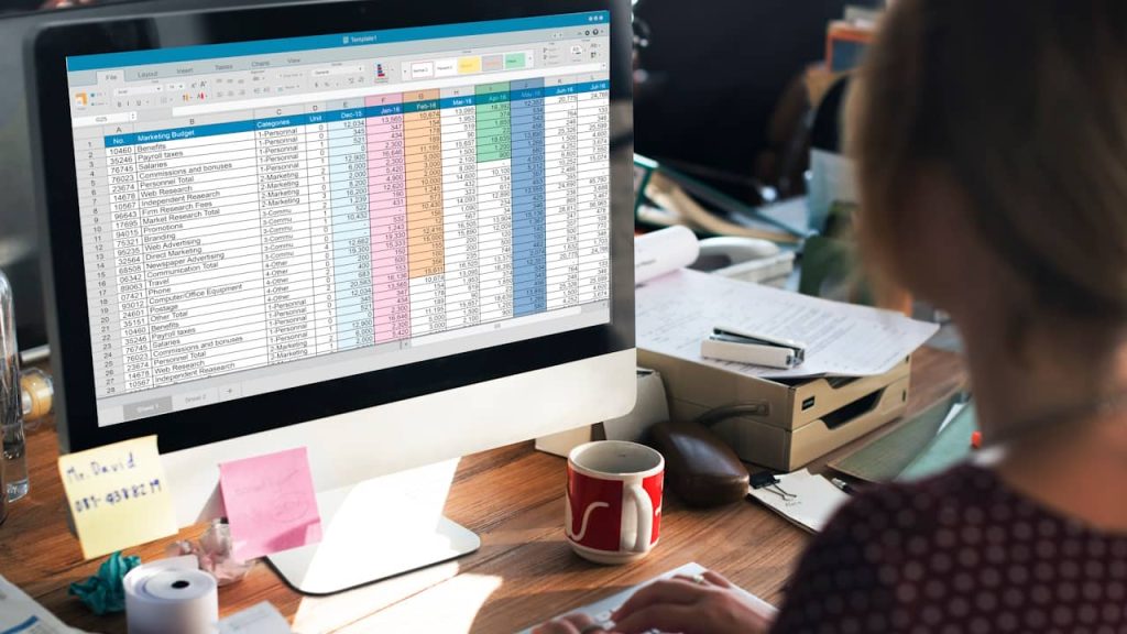 tableau comptabilité ordinateur