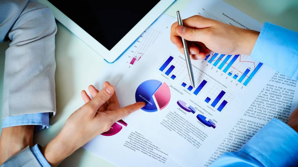 entreprise analyse graphiques