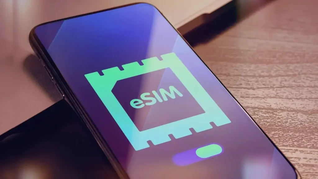 technologie eSIM mobile